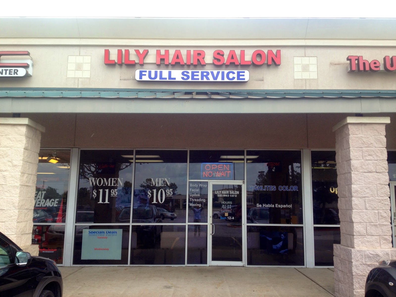 Inside Lily Hair Salon